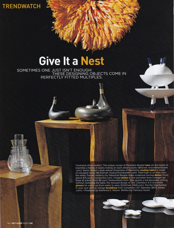MetHome_Trend Watch_Give it a Nest
